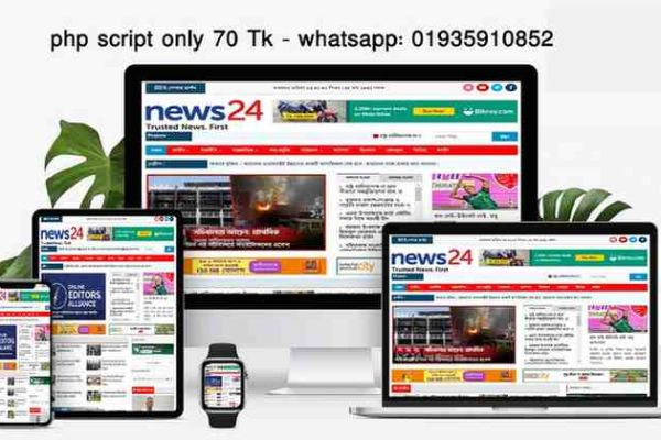 News24 Laravel News Portal PHP Script Free Download