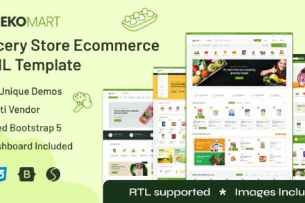 Ekomart eCommerce HTML Template free download