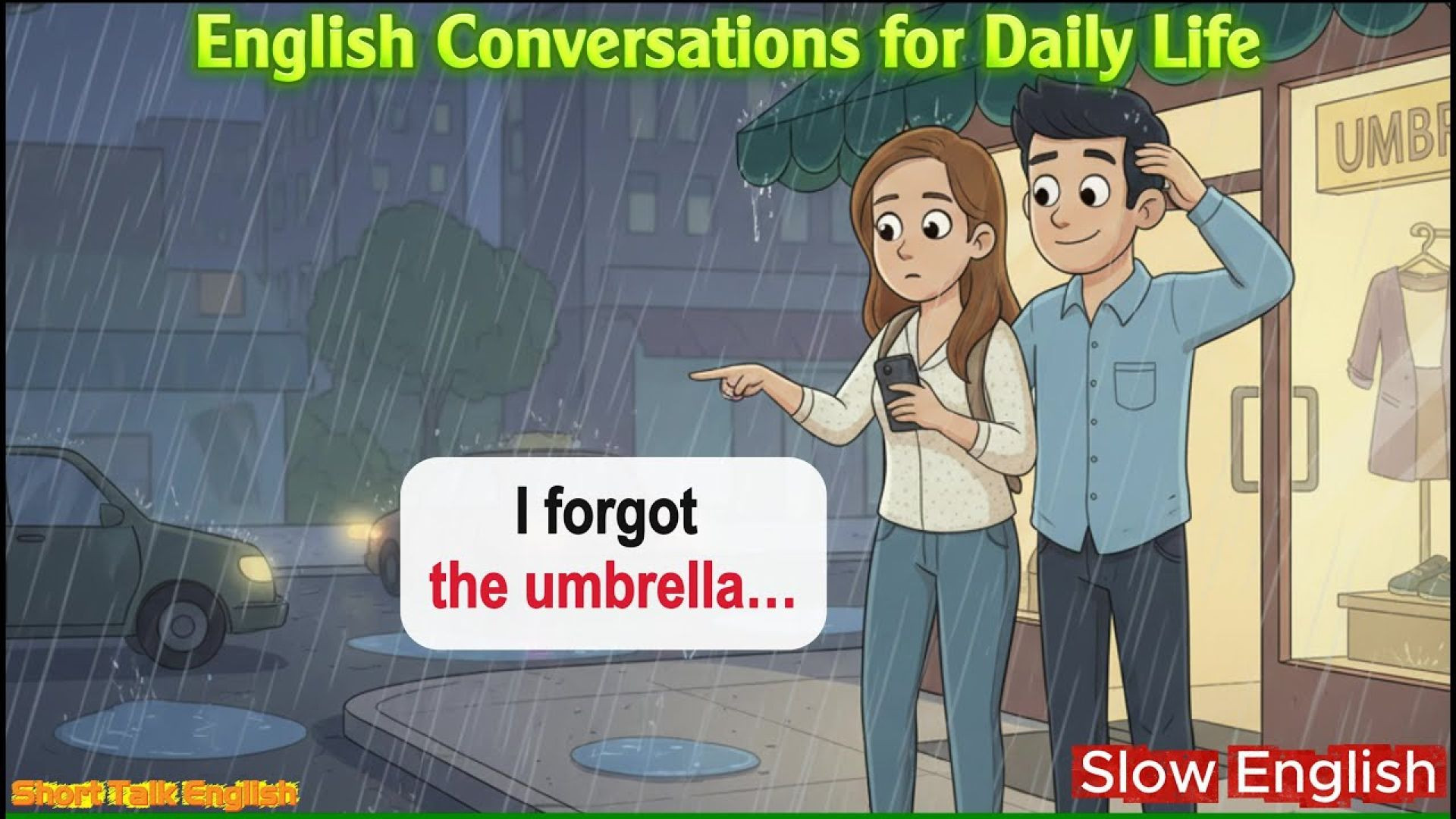 ⁣Real-Life English Conversations for Beginners (A1–A2) | Listening Practice with Subtitles