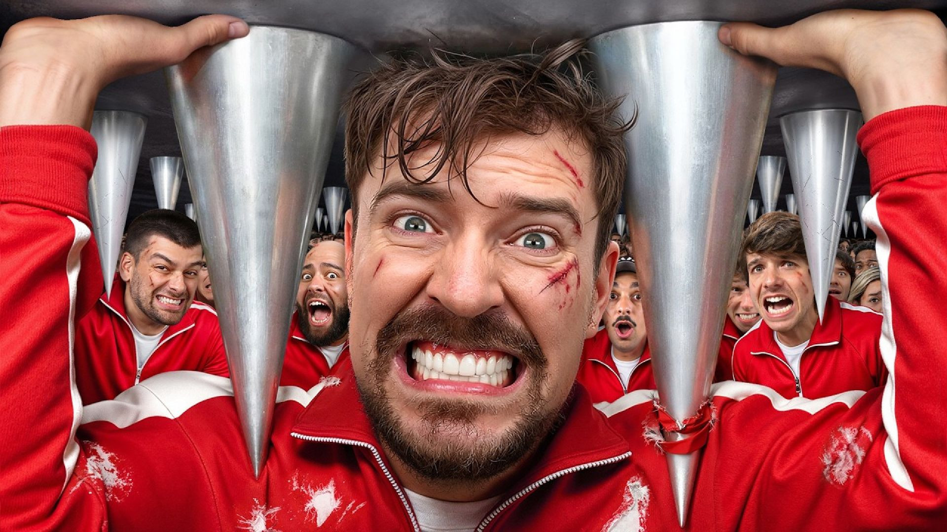 ⁣100 People Vs World's Biggest Trap!