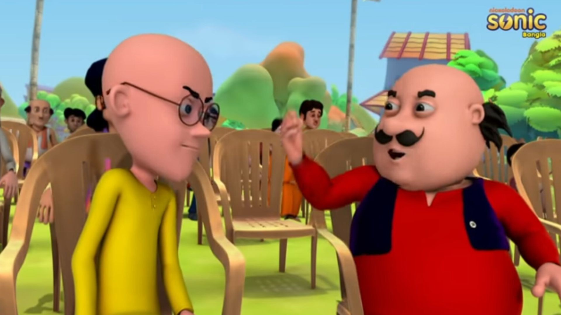 ⁣পাতলু গয়া চাইওয়ালে সে সমোসা লেন | Motu Patlu | Patlu went to the tea vendor to buy samosa