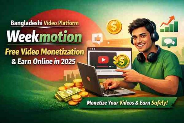 Bangladeshi Video Sharing Platform Weekmotion – Free Video Monetization & Earn Online in 2025