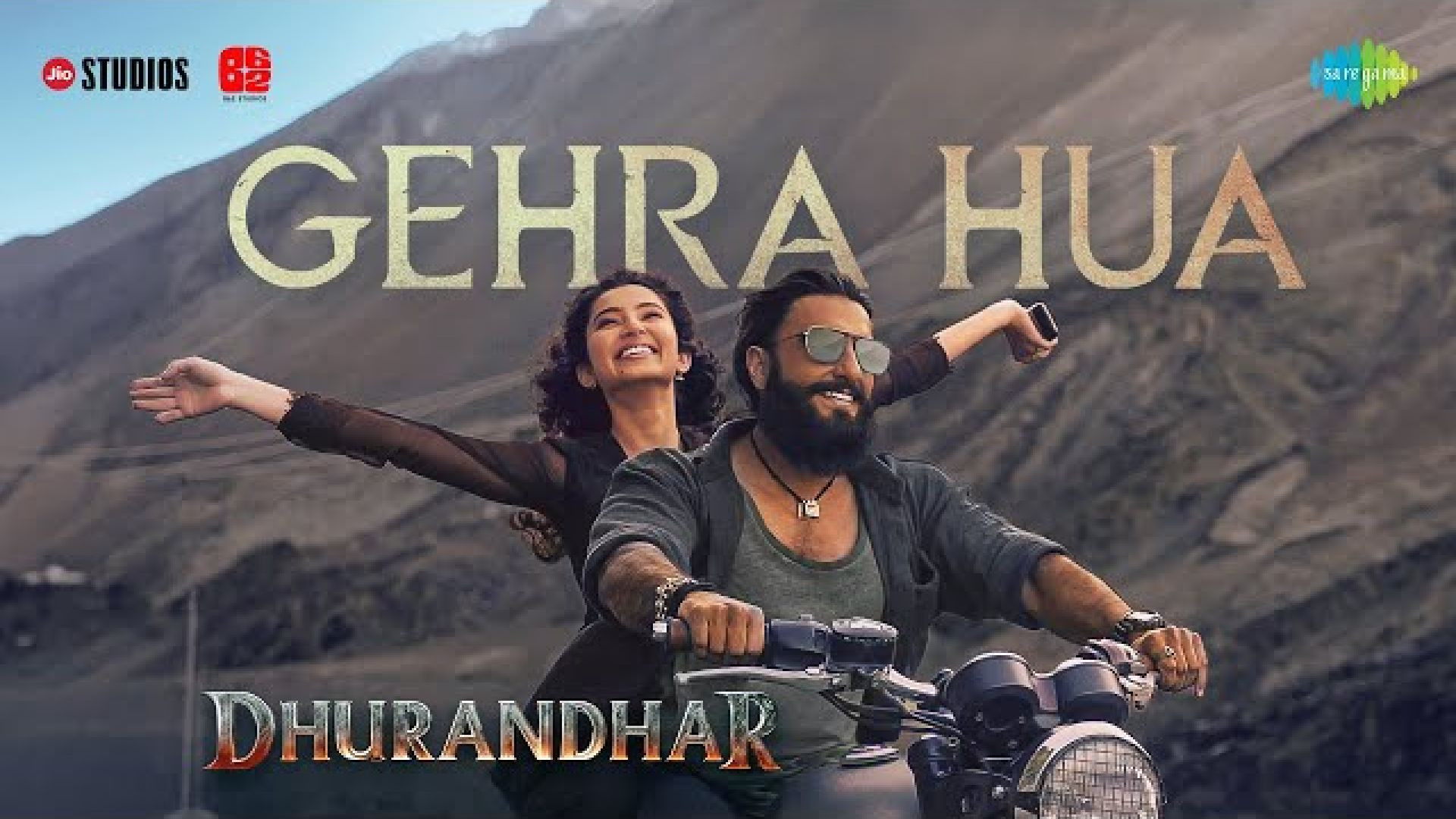 ⁣Gehra Hua , Dhurandhar , Ranveer Singh, Sara Arjun, Shashwat Sachdev, Arijit Singh, Irshad Kamil