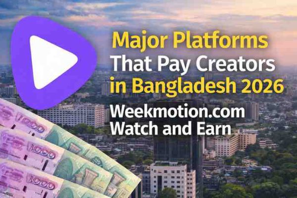 Major Platforms That Pay Creators in Bangladesh 2026