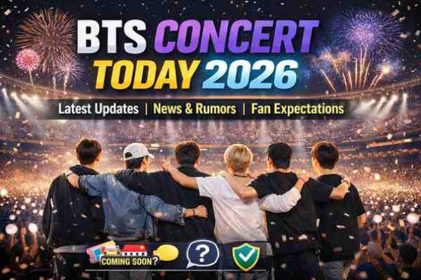 BTS Concert Today 2026: Latest Updates for All Fans