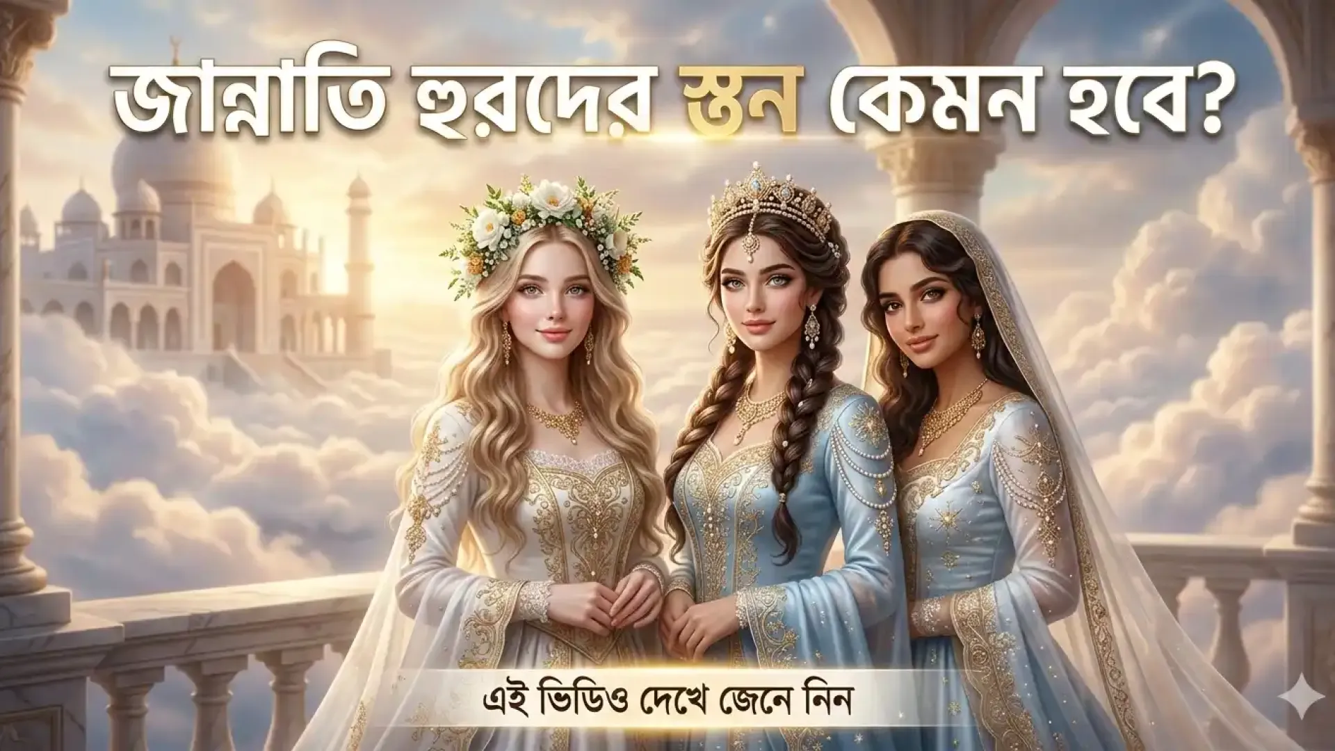 ⁣জান্নাতি হুরদের শারীরিক গঠন ও সৌন্দর্য কেমন হবে? | জান্নাতের হুর | Jannati Hur Full Details