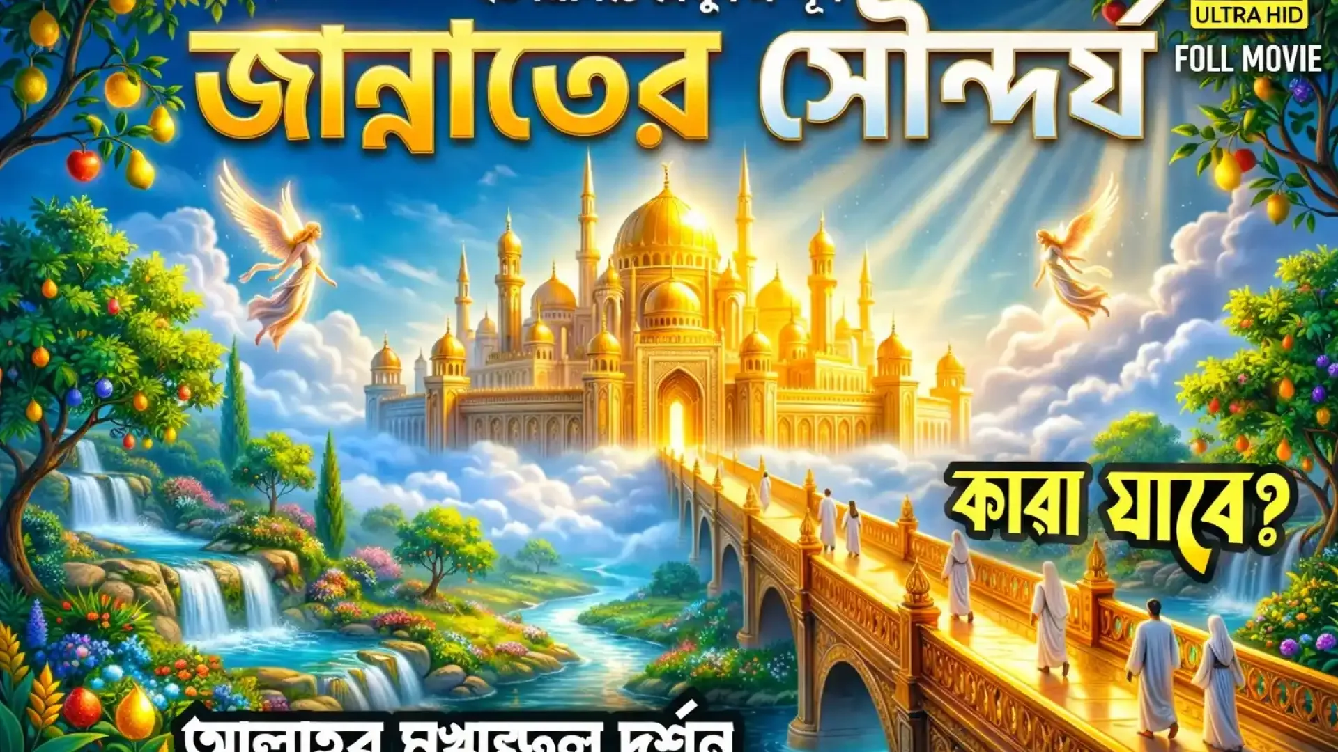 ⁣জান্নাতের জীবন কেমন হবে? এমন সৌন্দর্য যে দেখলে আপনি চোখ সরাতেই পারবেন না...|| Heaven in Holly Quran